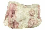 Pink Tourmaline (Rubellite) in Quartz - Brazil #257886-1